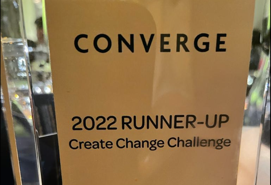 Converge Award runner up 2022